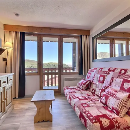 Appartement Confortable Avec Balcon Au Pied Des Pistes - Fr-1-455-163 La Plagne